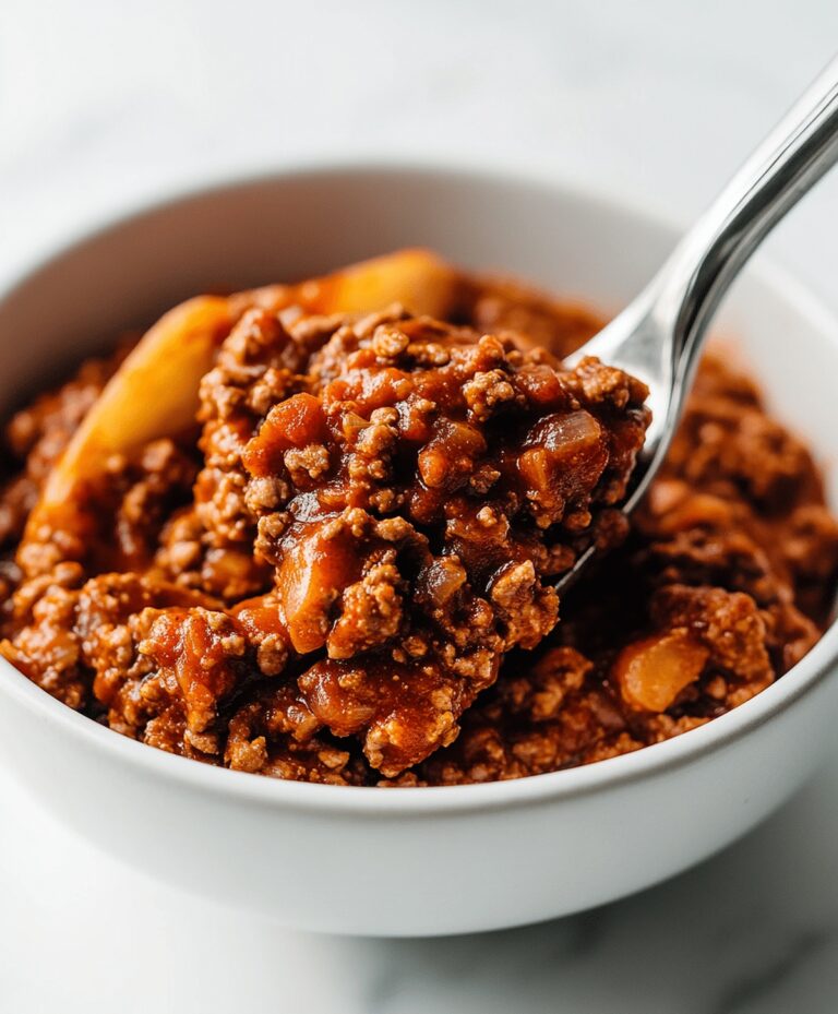 Homemade Sloppy Joe Recipe