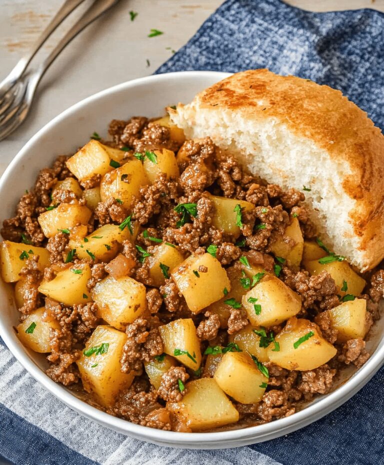 Ground Beef And Potatoes Skillet Recipe