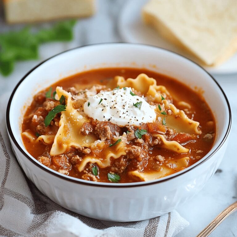Lasagna Soup Recipe