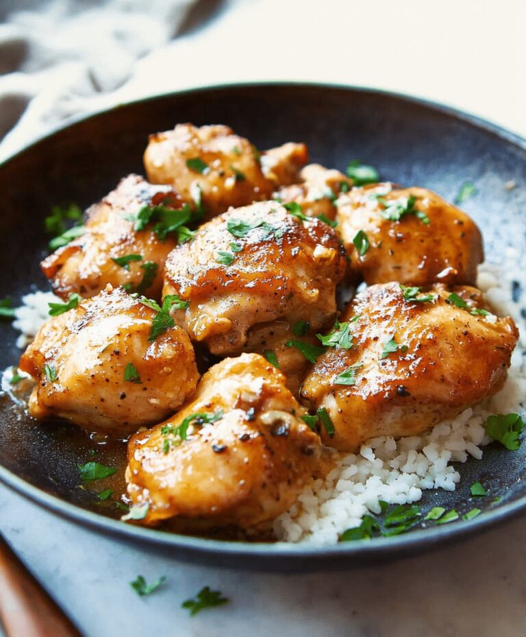 Crispy Garlic Butter Chicken Recipe