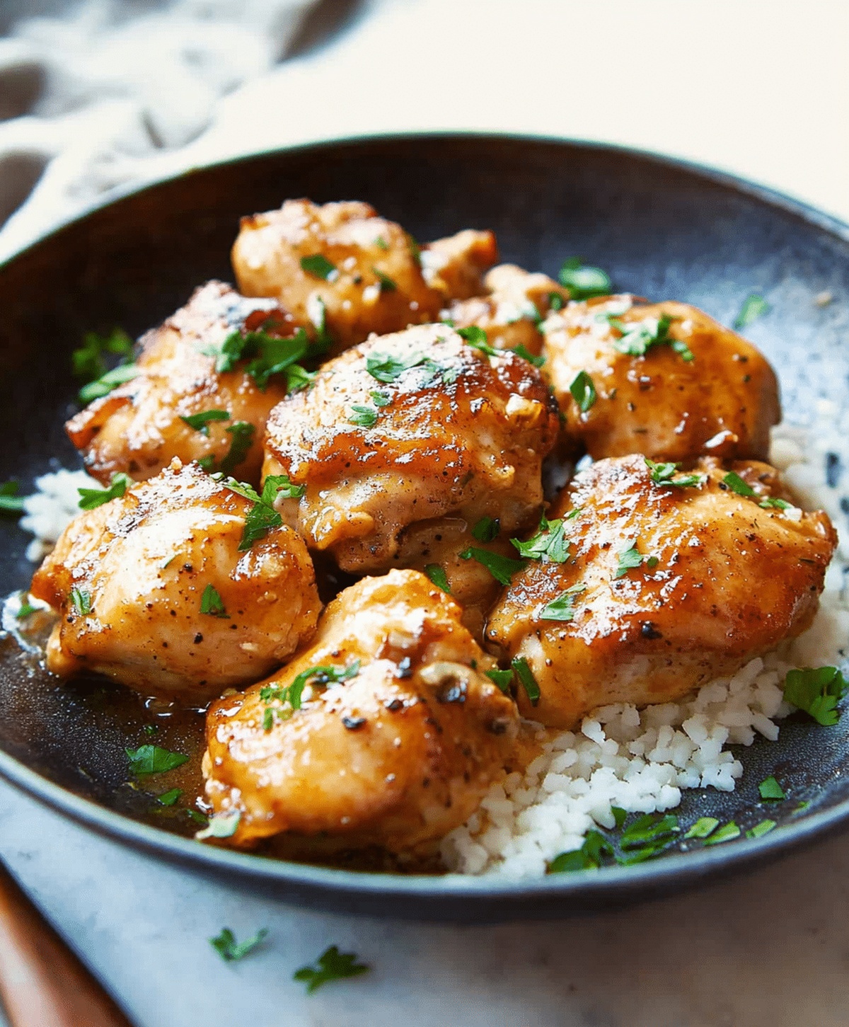 Crispy Garlic Butter Chicken Recipe