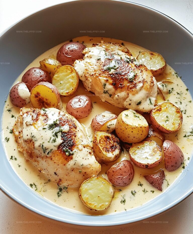 Chicken And Potatoes With Dijon Cream Sauce Recipe