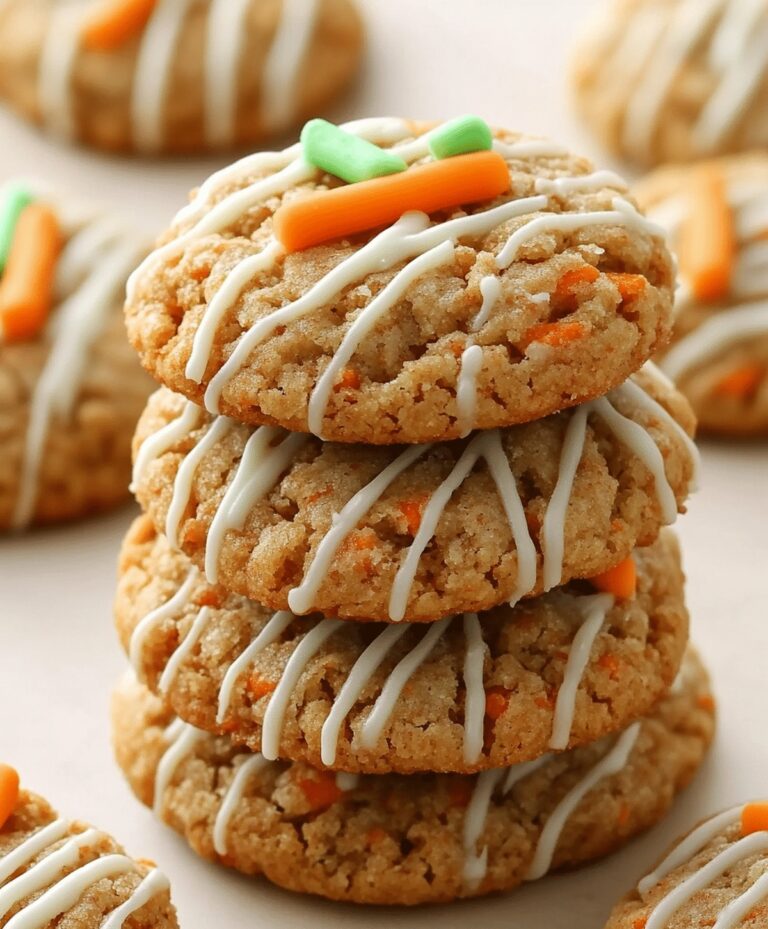 Soft Carrot Cake Cookies Recipe