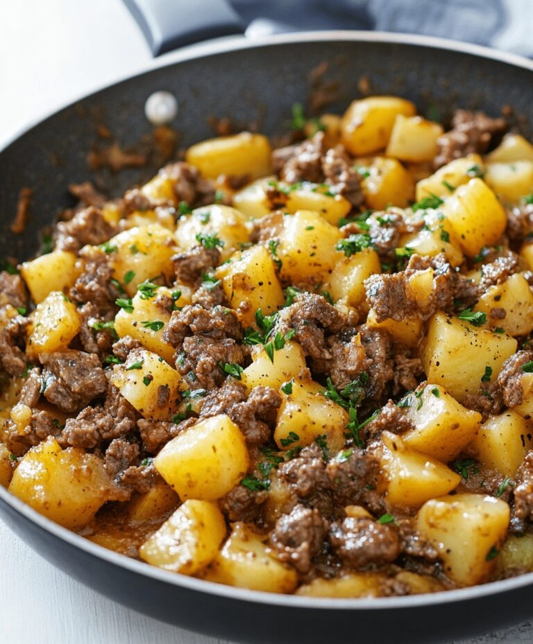 Beef And Potatoes Skillet Recipe