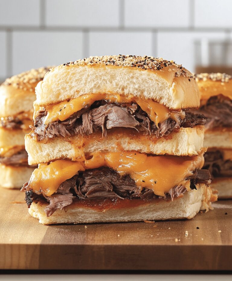 Quick Roast Beef And Cheddar Sliders Recipe