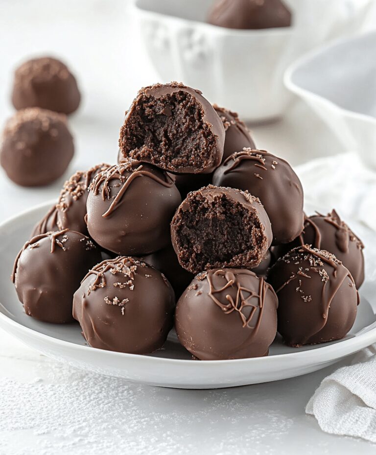 Delicious Brownie Truffles Recipe