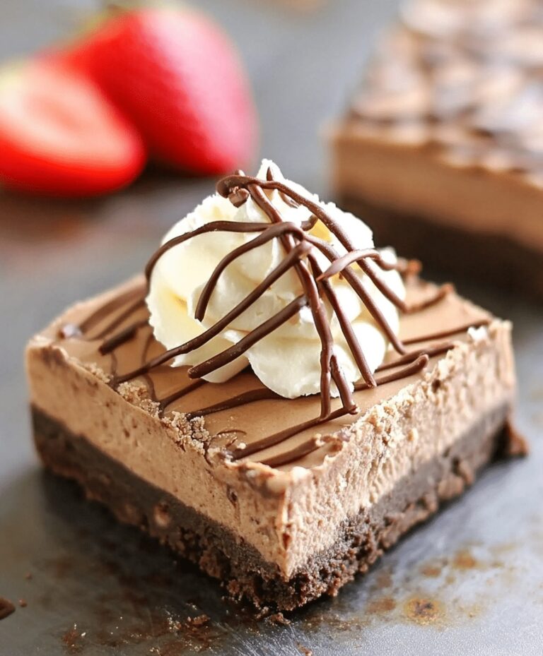 Best No Bake Nutella Cheesecake Bars Recipe