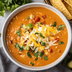 Easy Chicken Enchilada Soup Recipe