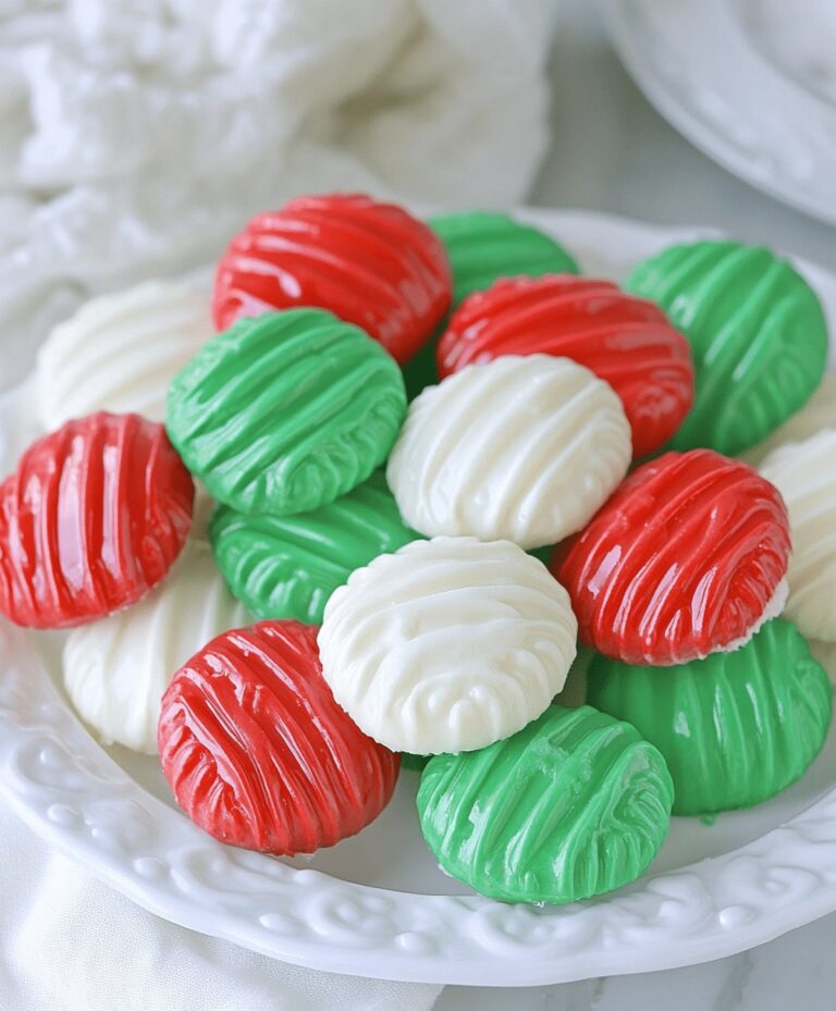 Easy Cream Cheese Mints Recipe