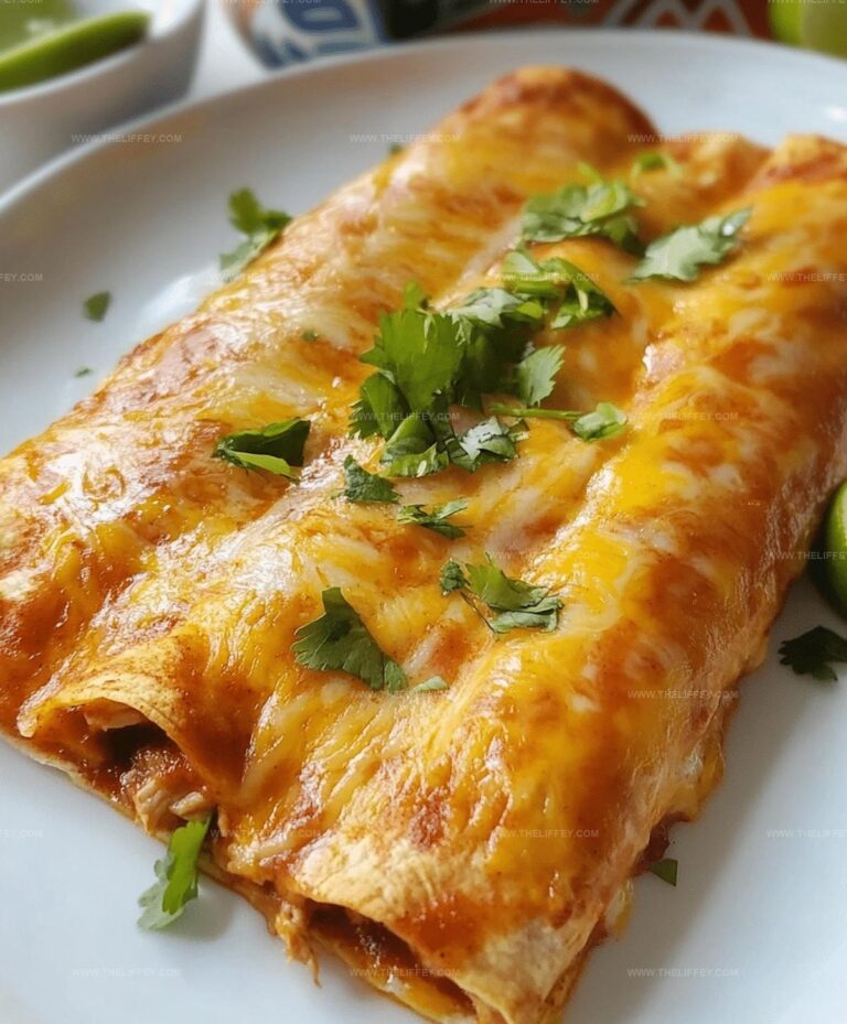 Cheesy Chicken Enchiladas Recipe