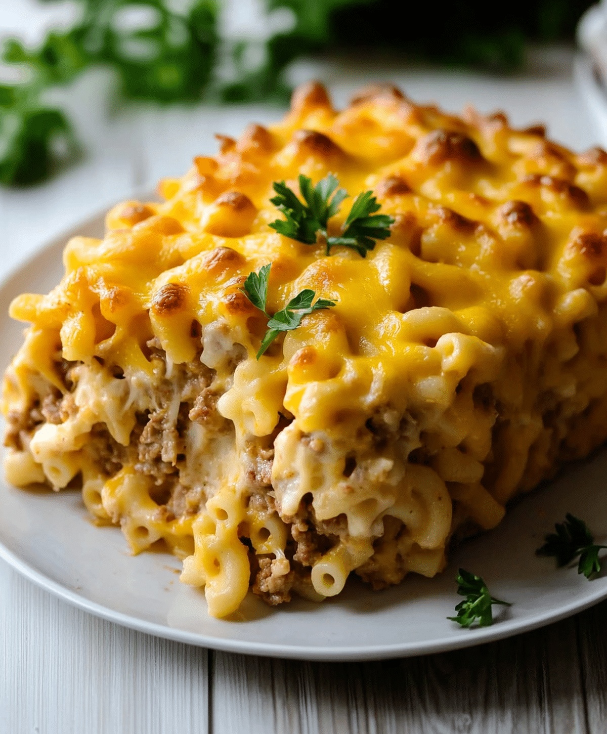 Hearty Mac And Cheese Meatloaf Casserole Recipe