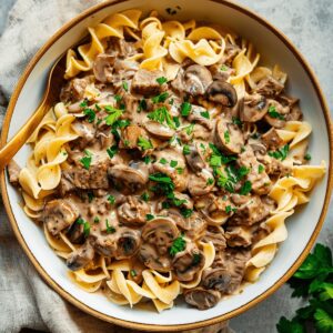 Simple Beef Stroganoff Recipe