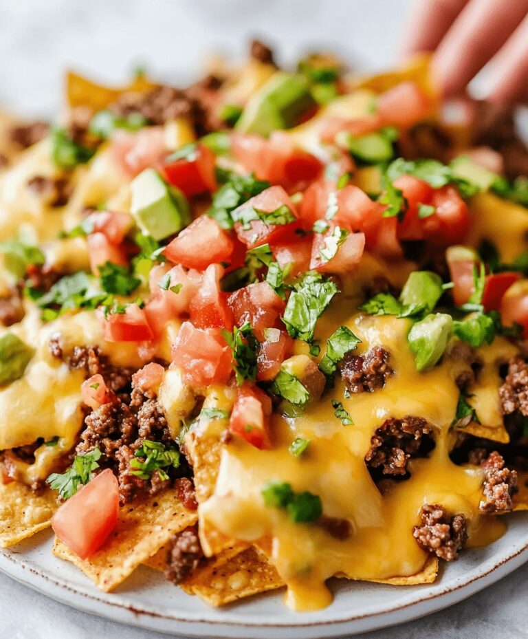 The Best Homemade Nachos With Ground Beef Recipe