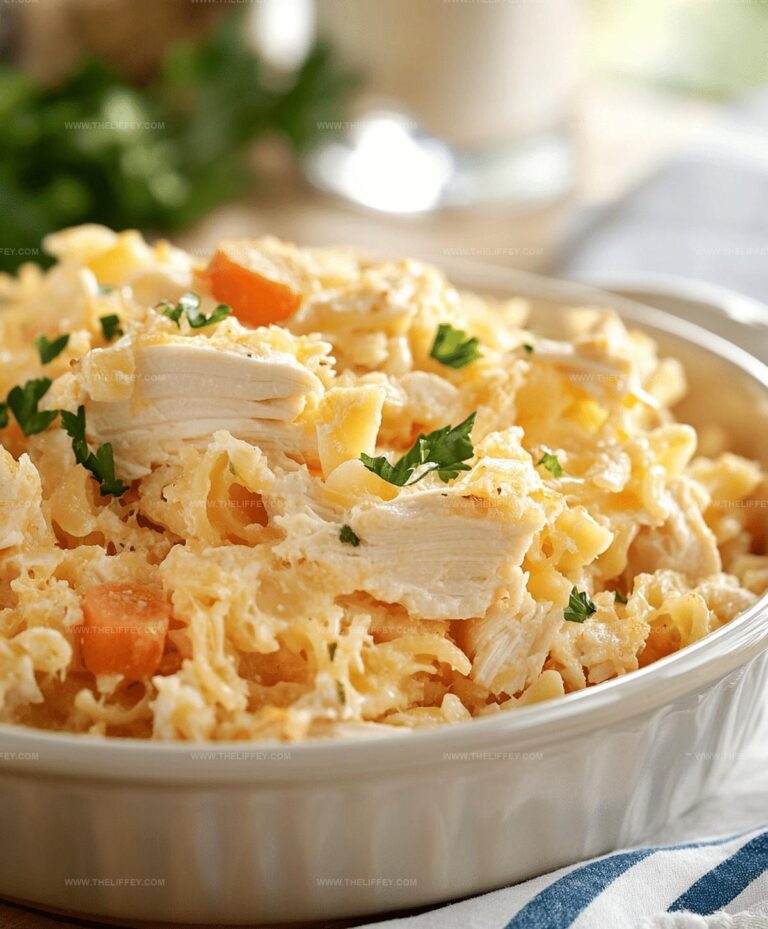 Creamy Chicken Noodle Casserole Recipe
