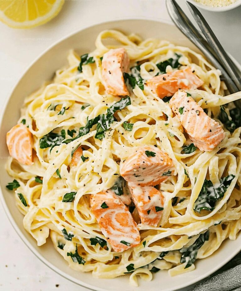 Creamy Salmon Pasta Recipe