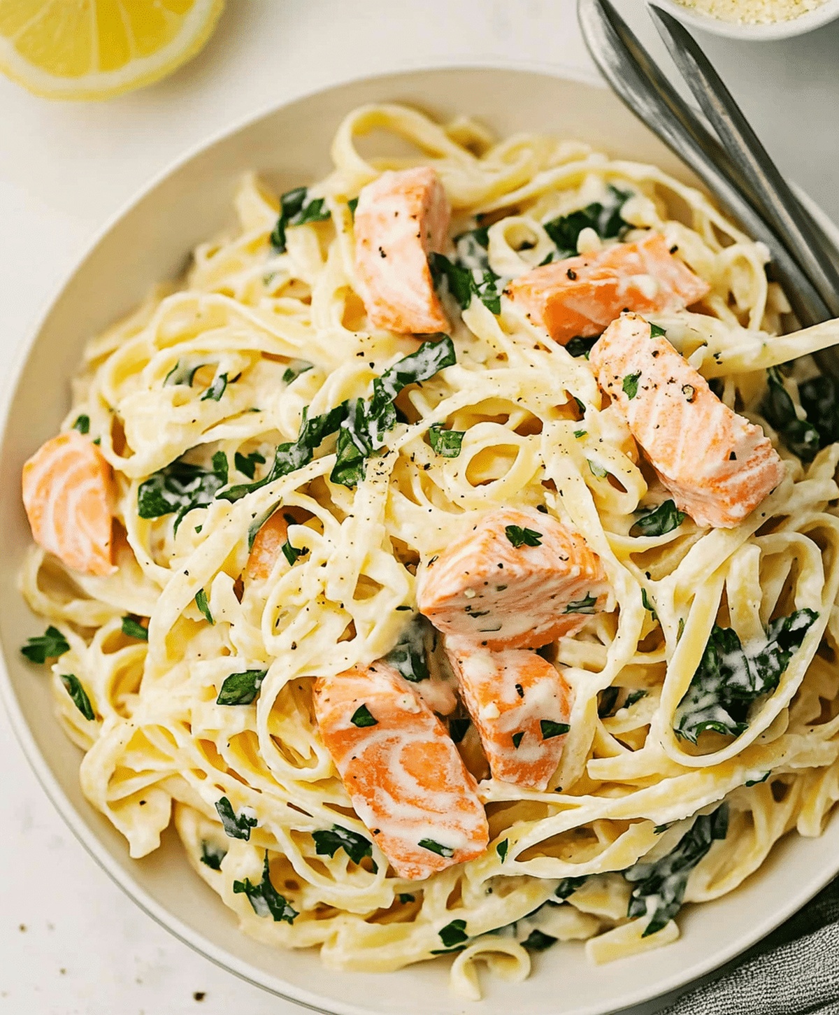 Creamy Salmon Pasta Recipe