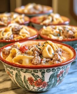 Hearty Sausage Tortellini Soup Recipe
