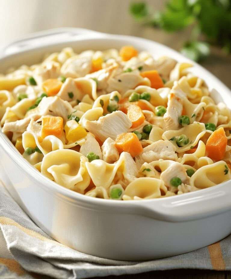 Simple Chicken Noodle Casserole Recipe