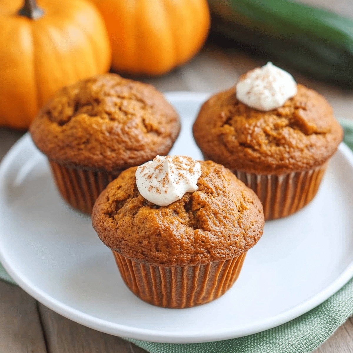 Pumpkin Zucchini Muffins Recipe