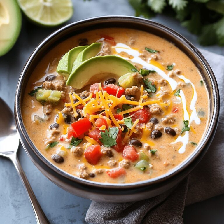 Zesty Taco Soup Recipe