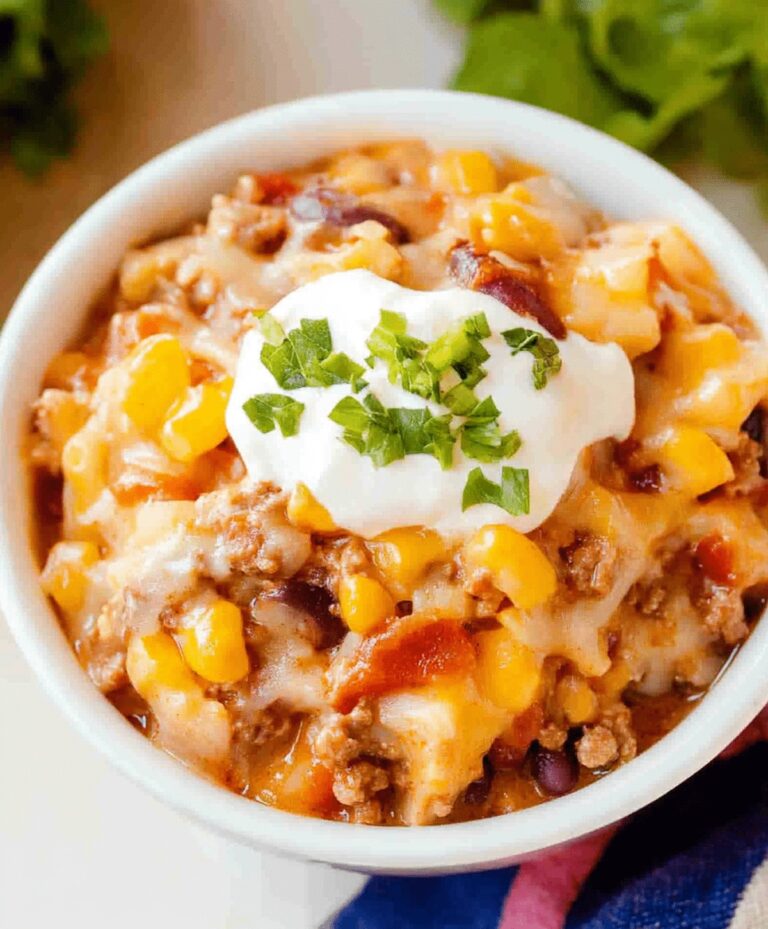 Slow Cooker Cowboy Casserole Recipe