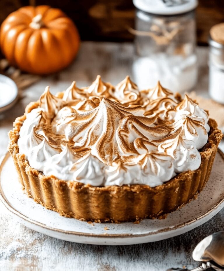 Perfect Chai Pumpkin Meringue Pie Recipe
