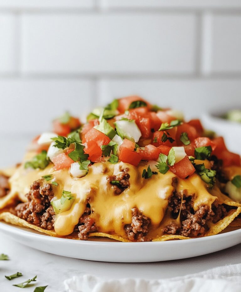 Mouthwatering Homemade Nachos With Ground Beef Recipe