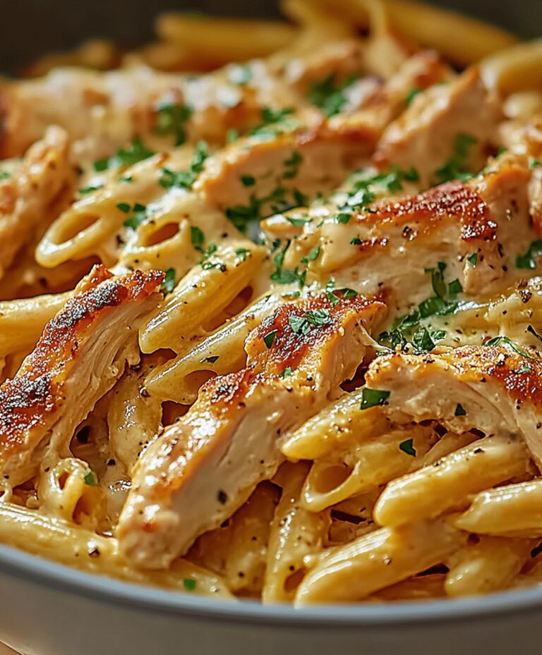 Creamy Crack Chicken Penne Recipe