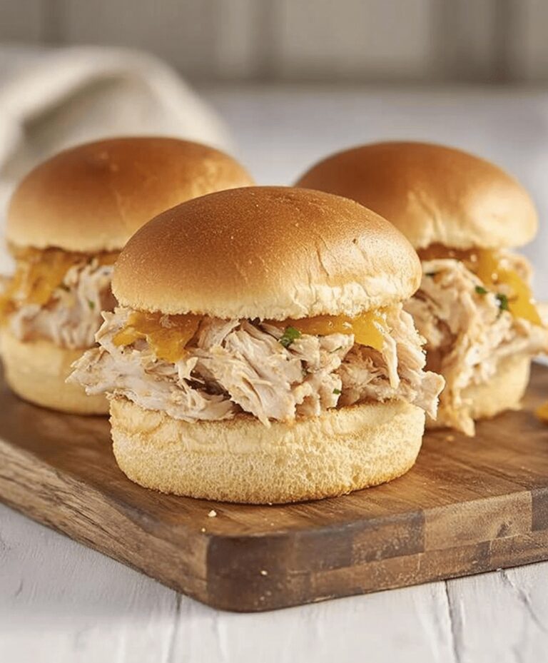 Crack Chicken Sliders Recipe