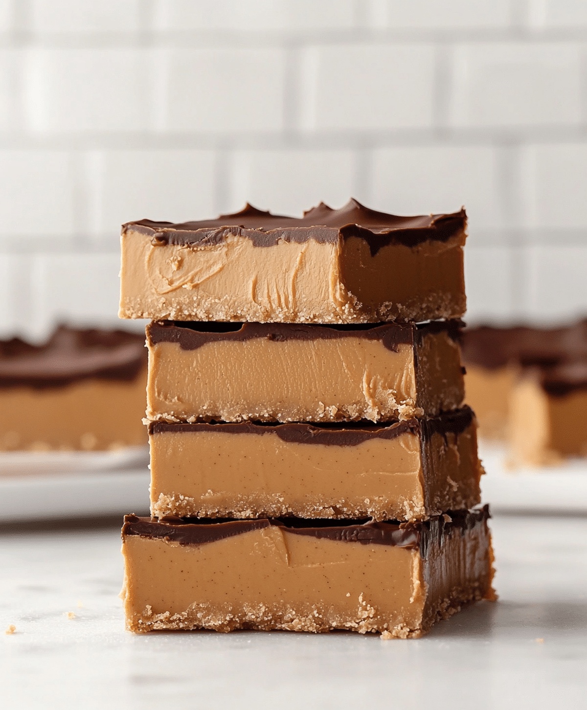 Easy No-Bake Peanut Butter Buckeye Bars Recipe