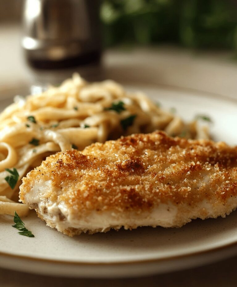 Crispy Parmesan Crusted Chicken Recipe