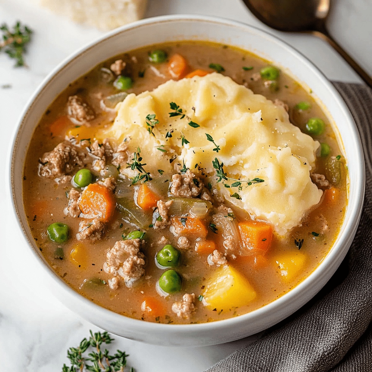 Hearty Shepherds Pie Soup Recipe