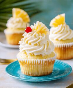 Pina Colada Cupcakes Recipe