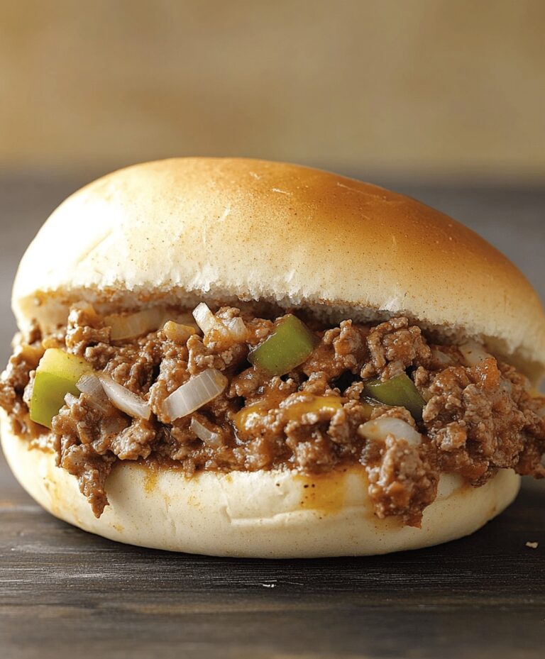 Ultimate Philly Cheesesteak Sloppy Joes Recipe