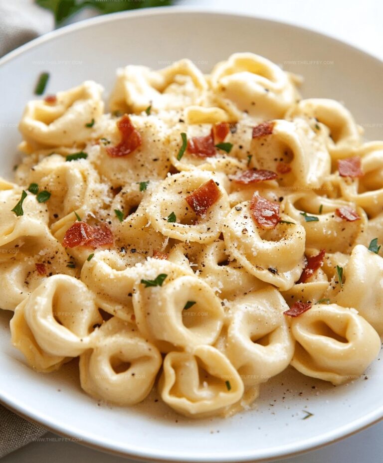 Quick Tortellini Carbonara Recipe