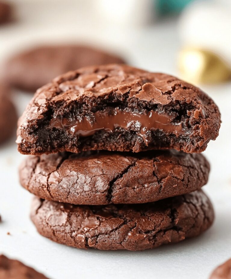 20 Minute Fudgy Chocolate Brownie Cookies Recipe