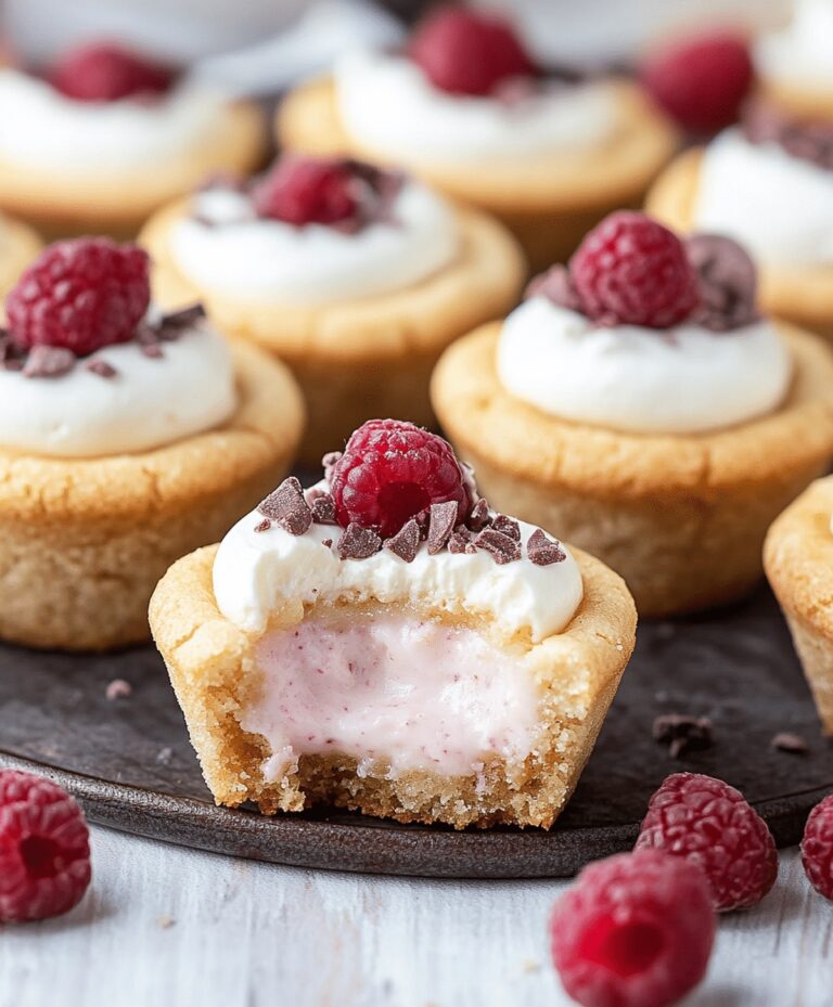 Best Cheesecake Cookie Cups Recipe