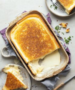 Sheet Pan Oven Grilled Cheese Recipe