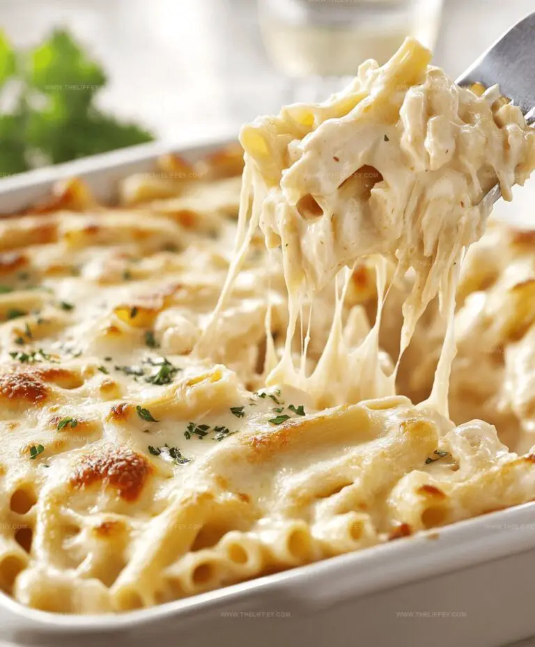 Chicken Alfredo Casserole Recipe