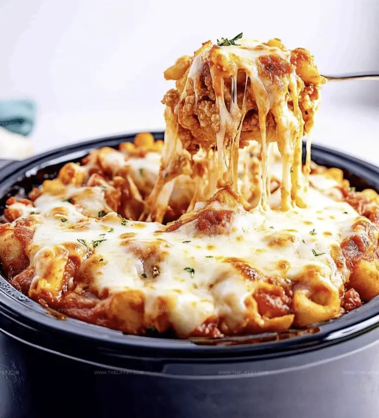 Crockpot Pizza Casserole Recipe