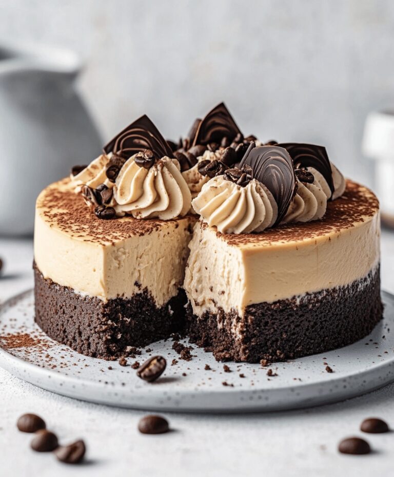 Coffee Brownie Cheesecake Recipe