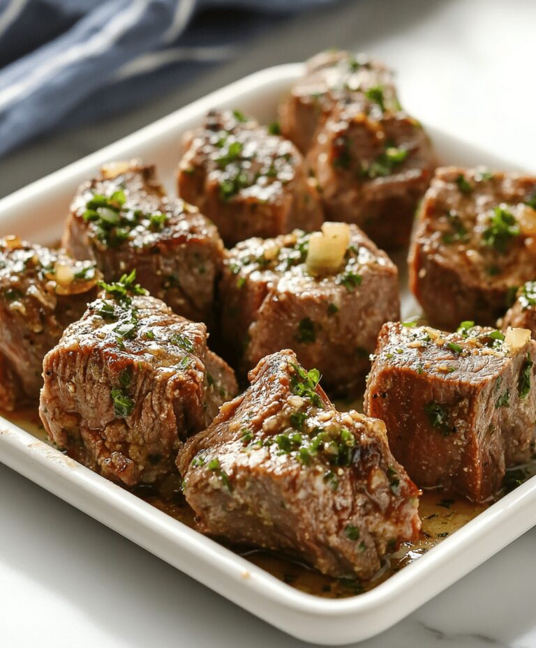 Succulent Garlic Butter Steak Bites Recipe