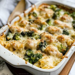 Cheesy Chicken Broccoli Bake Recipe