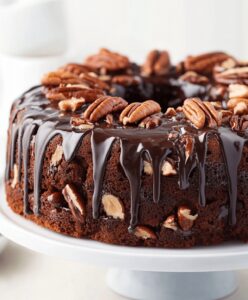 Irresistible Chocolate Pecan Dream Cake Recipe