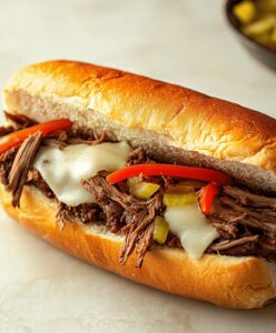 Tender Cooker Italian Beef Sandwiches Recipe