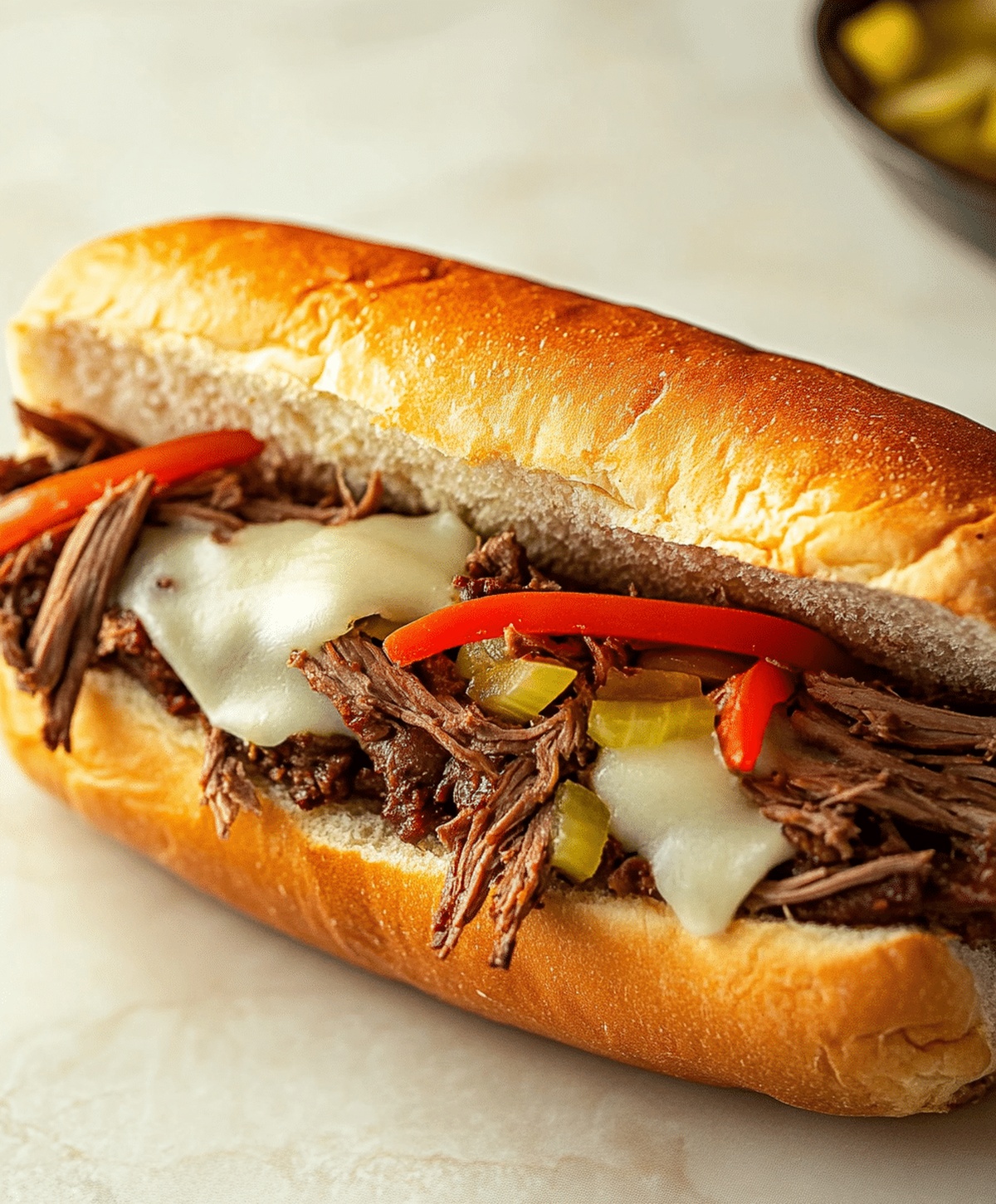 Tender Cooker Italian Beef Sandwiches Recipe