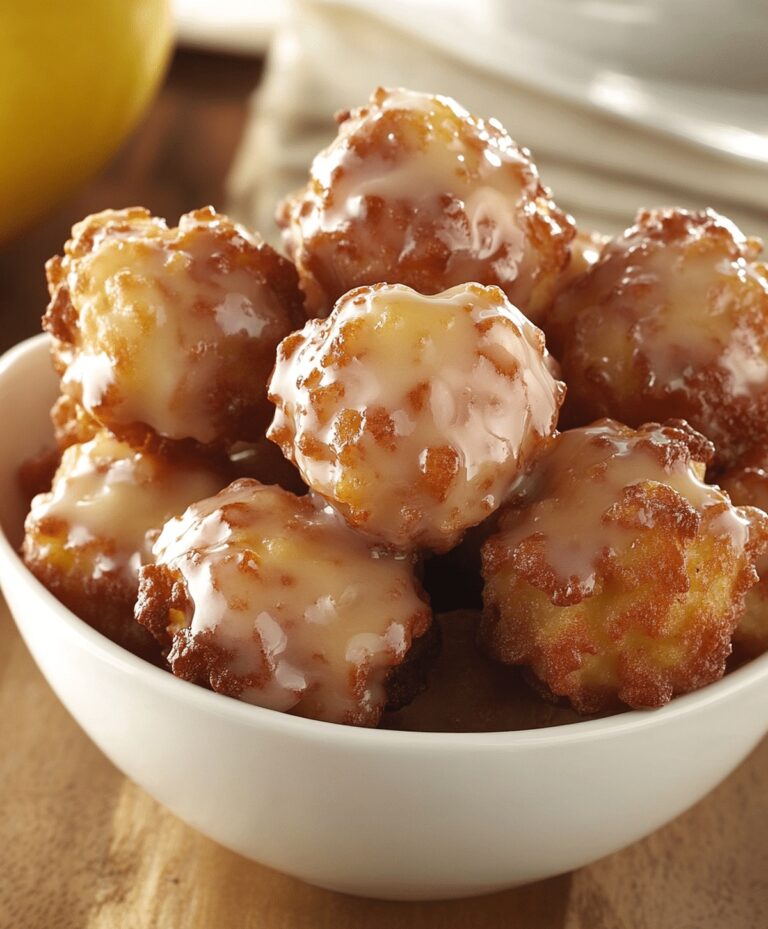Apple Fritter Bites Recipe