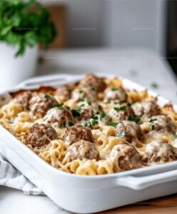 Swedish Meatball Casserole Recipe