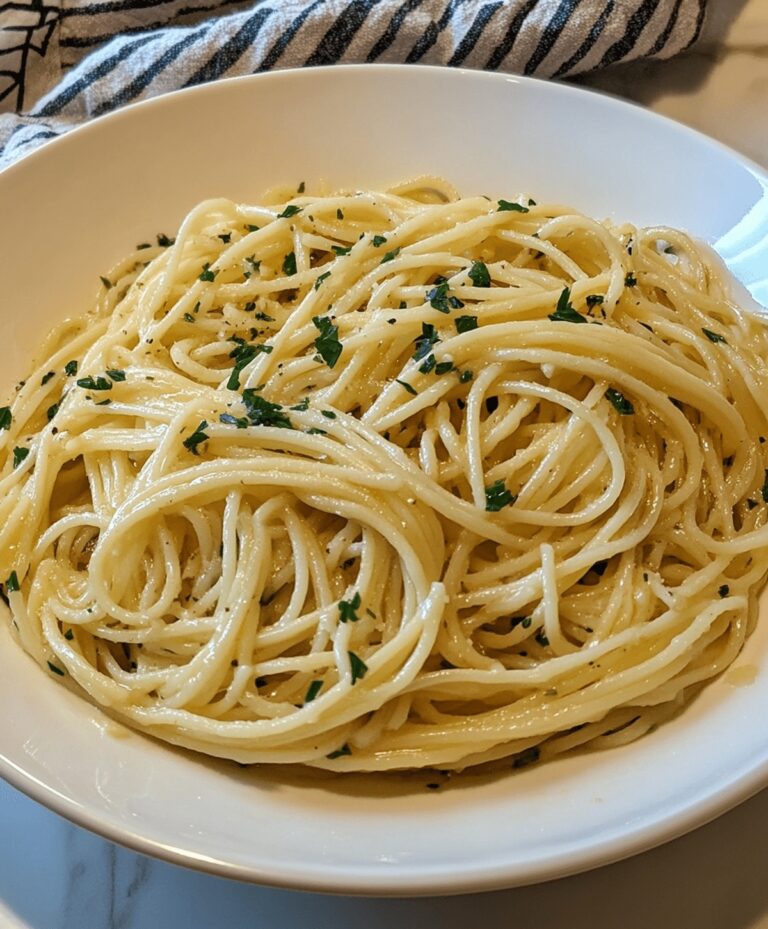 Delicious Garlic Butter Noodles Recipe