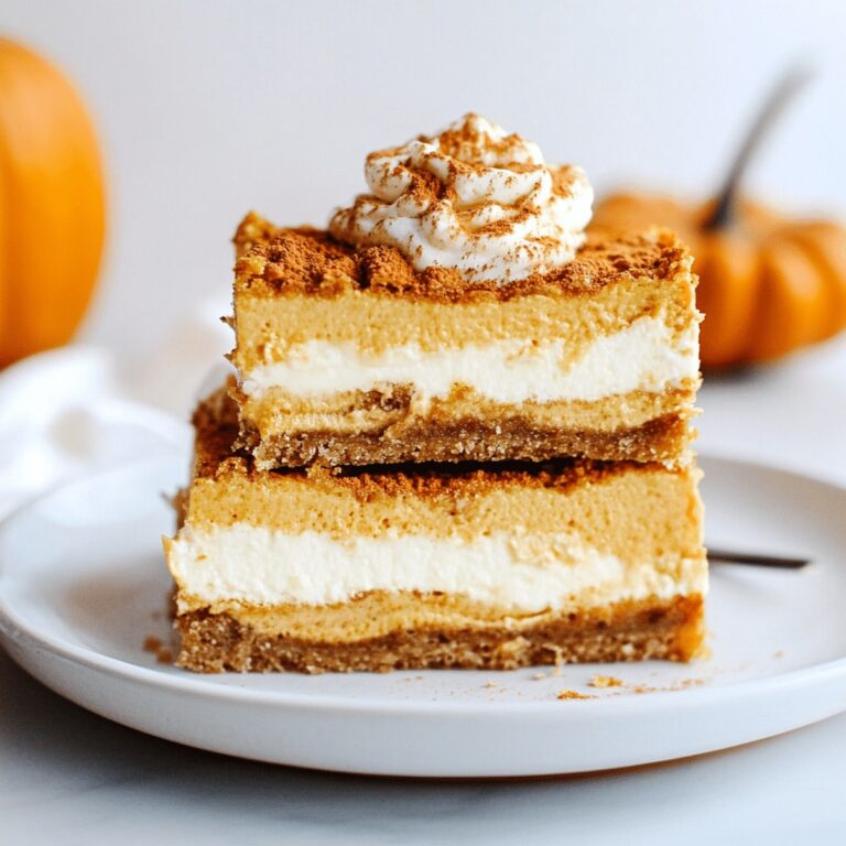 Easy Pumpkin Cheesecake Bars Recipe